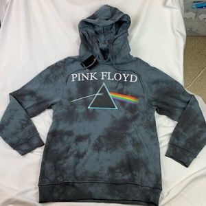 Pink Floyd Tour Hoodie Tie Dye S NWT
